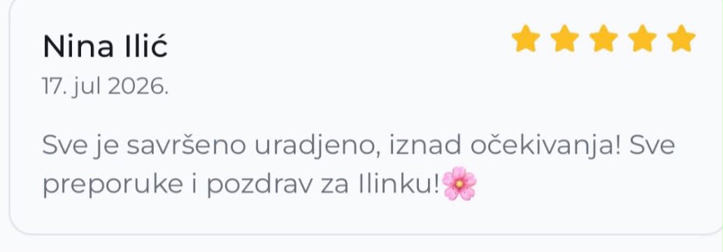 Preporuka klijenta za Rapid Clean uslugu